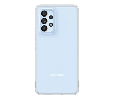 Etui do telefonów SAMSUNG Etui Soft Clear Cover do A53 5G Transparent
